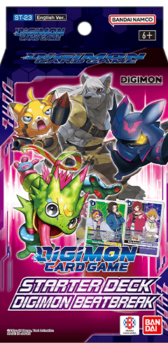 Presentación de Digimon Card Game: Digimon Beatbreak (ST-23) · Starter Deck · Inglés
