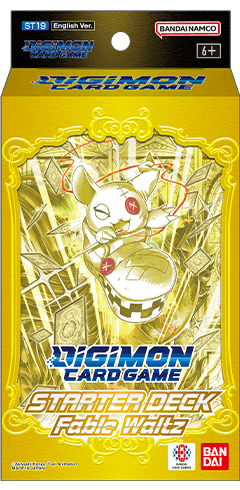 Presentación de Digimon Card Game: Fable Waltz (ST-19) · Starter Deck · Inglés