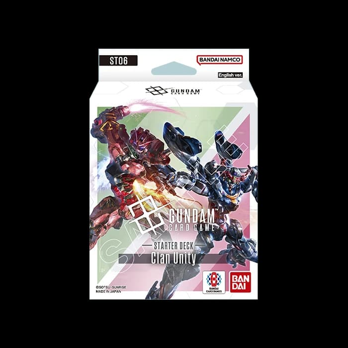 Presentación de Gundam Card Game: Clan Unity (ST06) · Starter Deck · Inglés