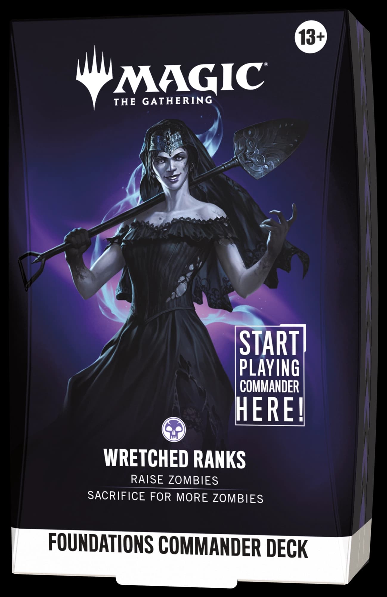 Presentación de Magic: The Gathering — Foundations Starter Commander Deck · Wretched Ranks