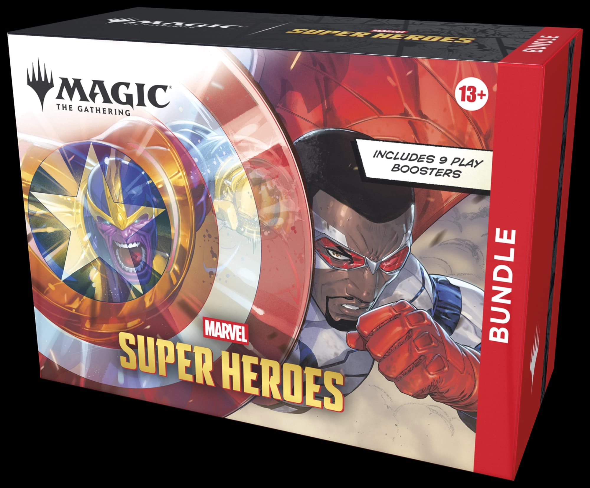 Presentación de Magic: The Gathering — Marvel Super Heroes Bundle · Bundle · Inglés