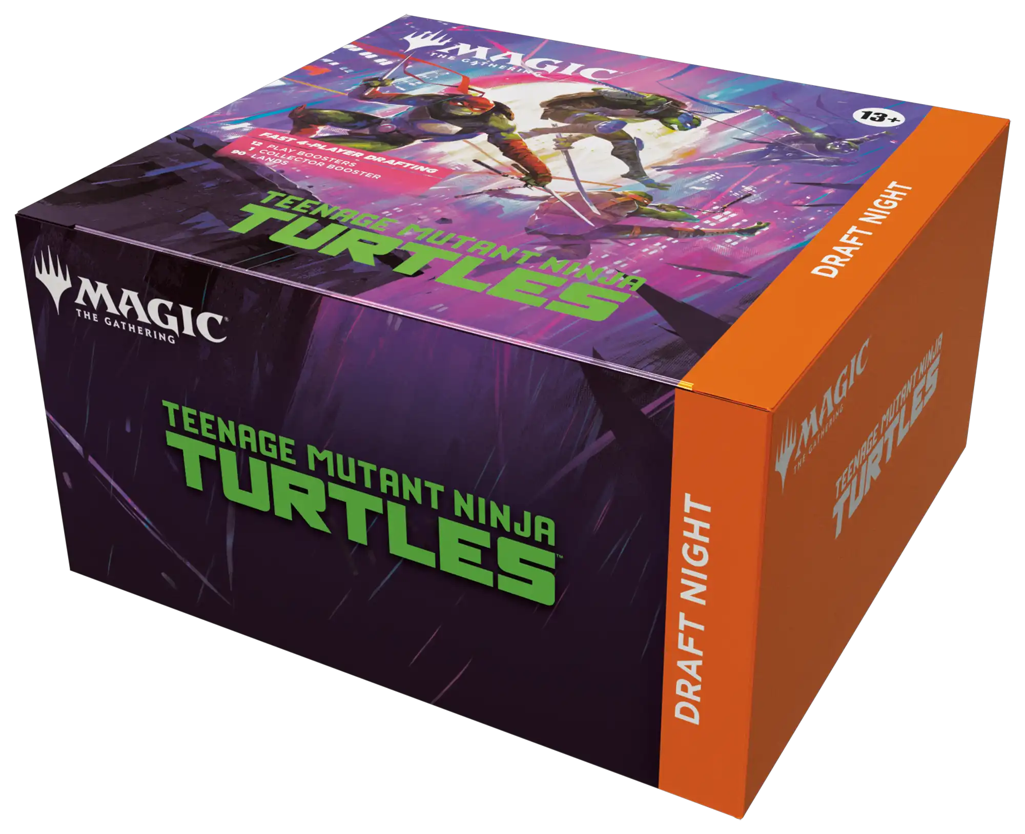 Presentación de Magic: The Gathering — Teenage Mutant Ninja Turtles Draft Night · Draft Night · Inglés