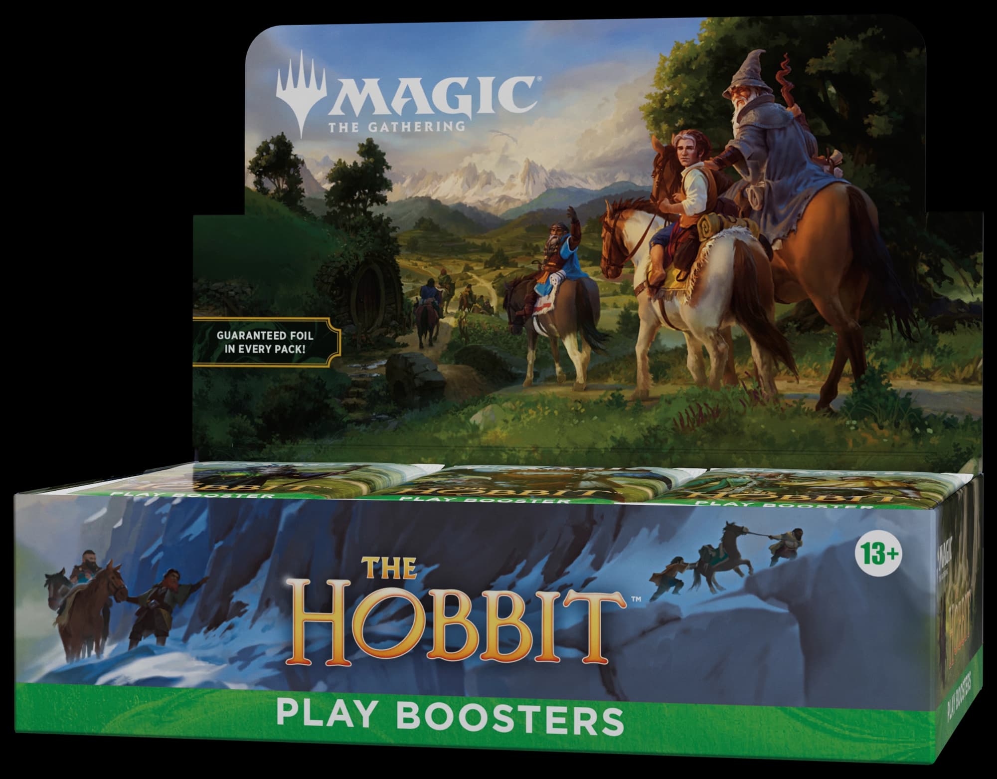 Presentación de Magic: The Gathering — The Hobbit Play Booster · Display cerrado · Inglés