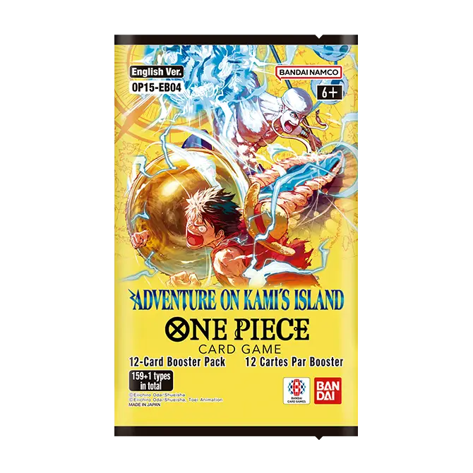 Presentación de One Piece Card Game: Adventure on Kami’s Island (OP-15) Booster · Sobre individual · Inglés
