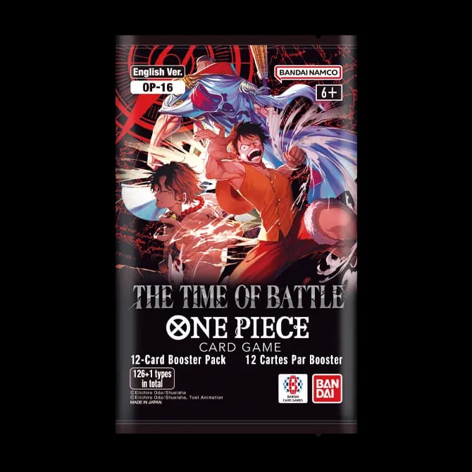 Presentación de One Piece Card Game: The Time of Battle (OP-16) Booster · Sobre individual · Inglés