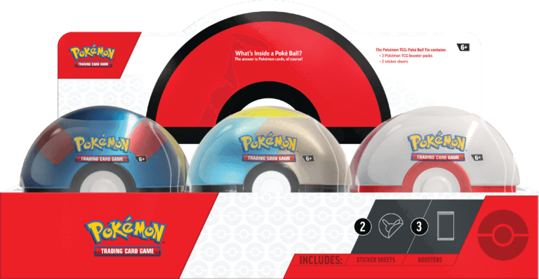 Presentación de Pokémon TCG: Poké Ball Tin 2024 · Poké Ball Tin · Español