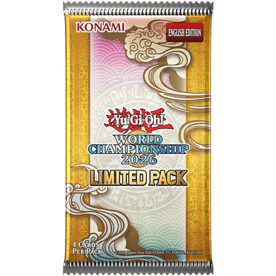 Presentación de Yu-Gi-Oh! TCG: Limited Pack World Championship 2026 · Sobre · Inglés